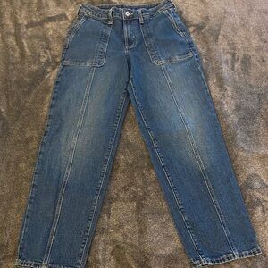 High Rise Loose Fit Jeans